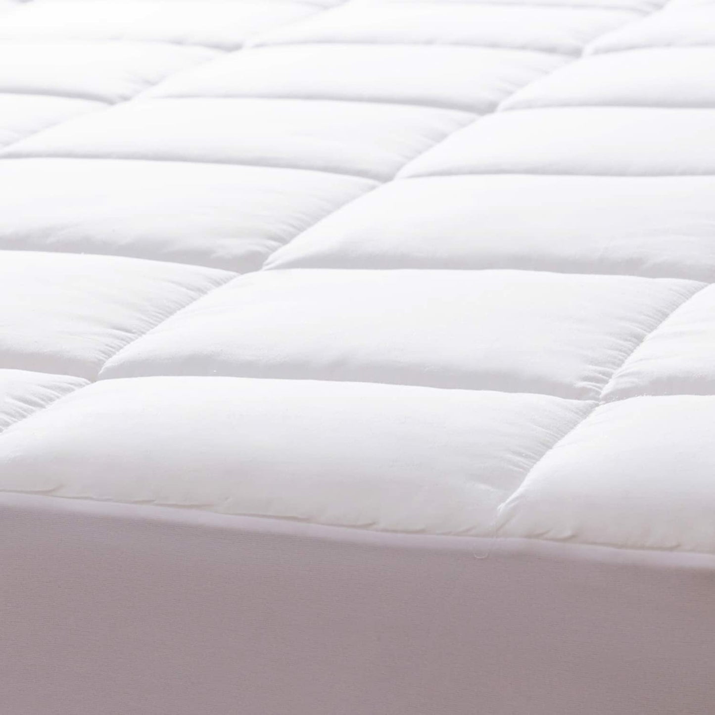 Mattress Pad Cotton Top Pillow Top Mattress Protector Pad Breathable Quilted Fit