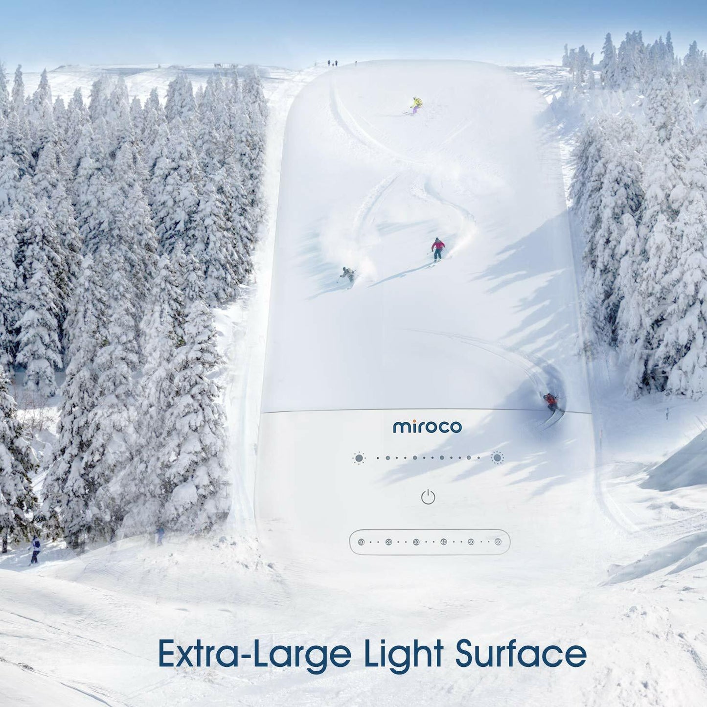 Light Therapy Lamp Miroco LED Bright White Therapy Light