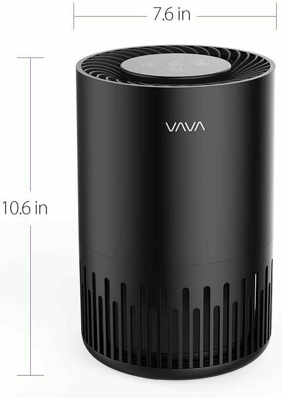 VAVA VA-EE014 Small Air purifier is designed for bedroom office bathroom