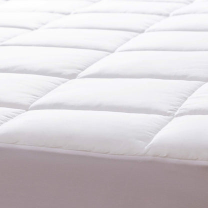 Mattress Pad Cotton Top Pillow Top Mattress Protector Pad Breathable Quilted Fit