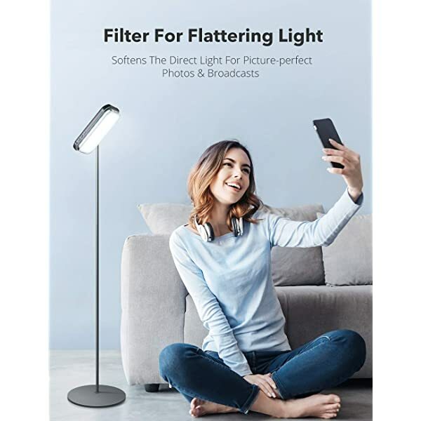 TaoTronics On Camera Video Light Bicolor 112PCS LED Dimmable Light tt-CL021