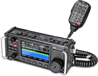 Xiegu X6200 HF Transceiver DRFS HF/50MHz Full Mode WFM/Airband Reception Auto An