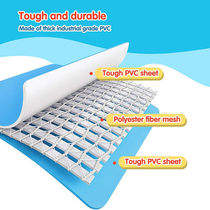 Slip and Slide Triple Water Slide for Kids and Adults Inflatable Slide Surf Ride