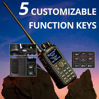 Radioddity GD-AT10G 10W UFH DMR Handheld Ham Radio Digital Analog Long Range