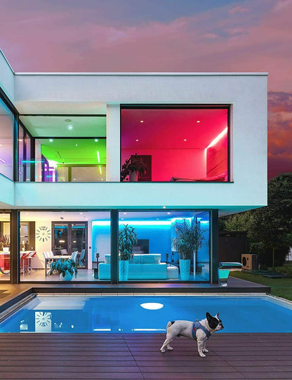 TAOTronics Led Strip Lights Works with Alexa 32.8FT Waterproof Smart WiFi Music