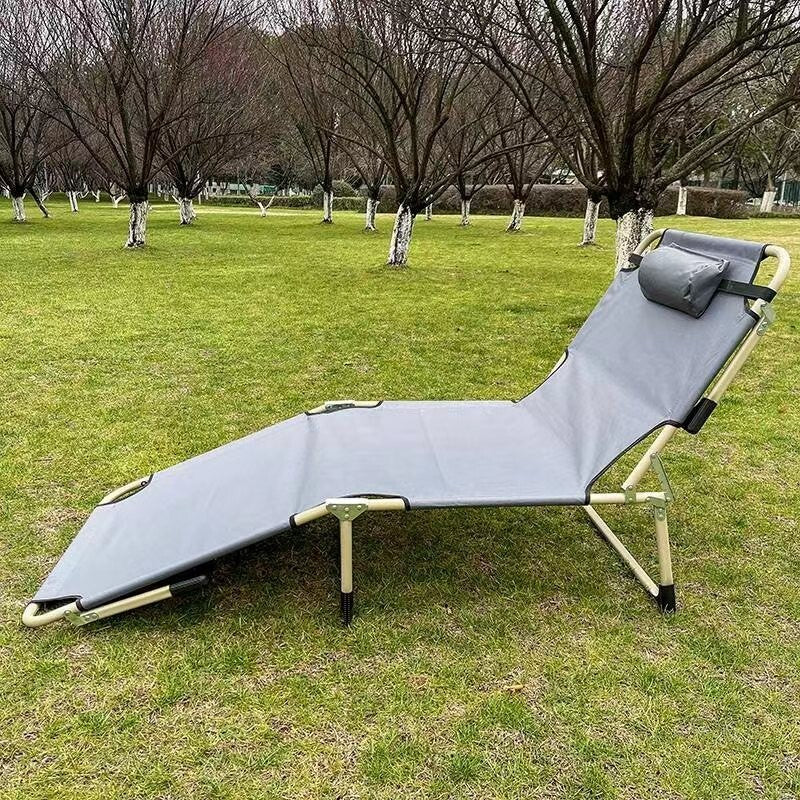 Folding Camping Cot for Adults Outdoor Lightweight Camping Bed with Eye mask