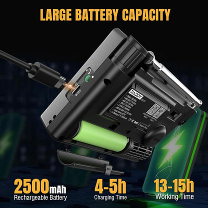 Raddy RF757 APP Control Shortwave Radio Portable Radio with AM/FM/SW/VHF/UHF/CB