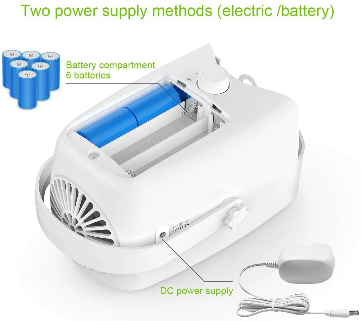 iTeknic Automatic Bubble Blower Portable Auto Bubble Maker with High Output