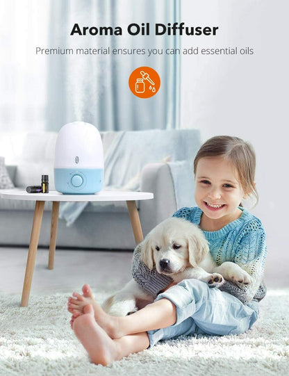 TaoTronics 3-IN-1 Humidifier with Essential Oil Diffuser and Night Light