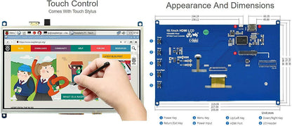 Waveshare 10.1 inch HDMI LCD Resistive Touch Screen Display