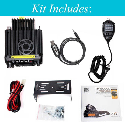 TYT TH-9000D Plus 1.25M Amateur Radio 200CH Mobile Transceiver Car Radio