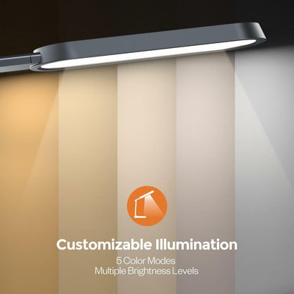 TaoTronics TT-DL56 Stylish Metal LED Desk Lamp Office Light Philips EnabLED Lice