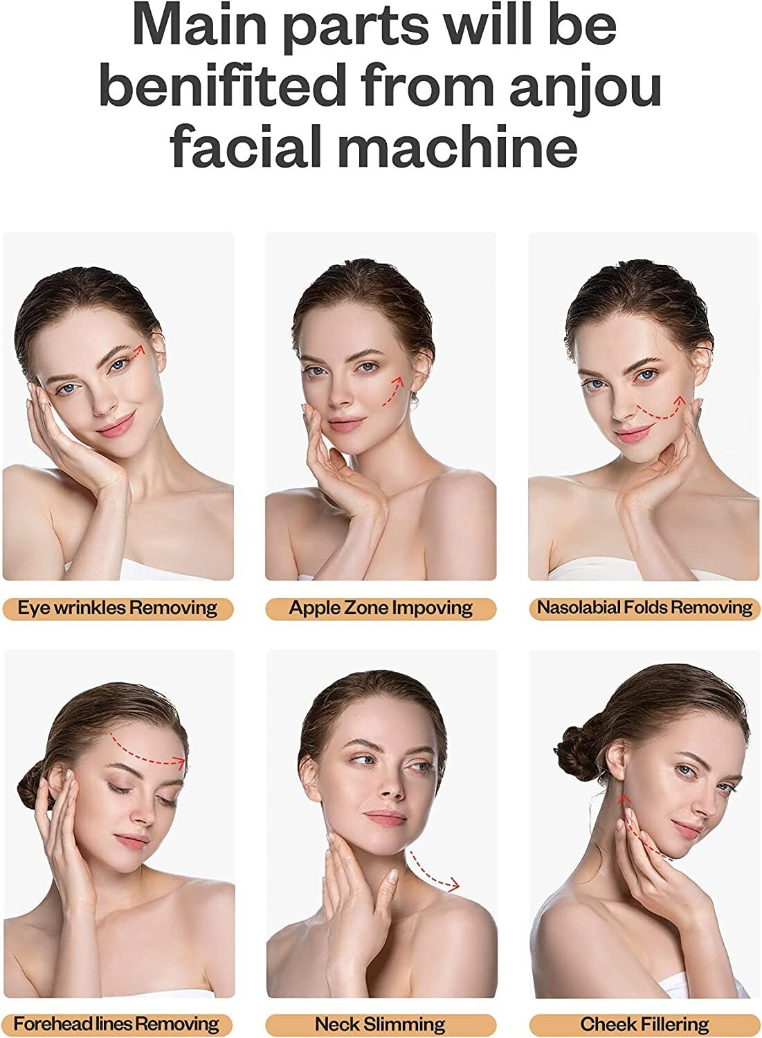 Skin Tightening Machine Face Lifting for Wrinkles Removing Body Skin Spa