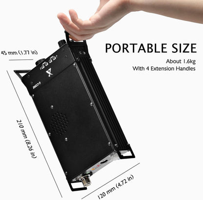 Xiegu G90 HF Radio Transceiver 20W SSB/CW/AM/FM SDR Structure with Built-in Auto