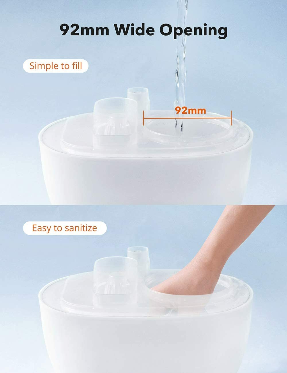 TaoTronics 3-IN-1 Humidifier with Essential Oil Diffuser and Night Light