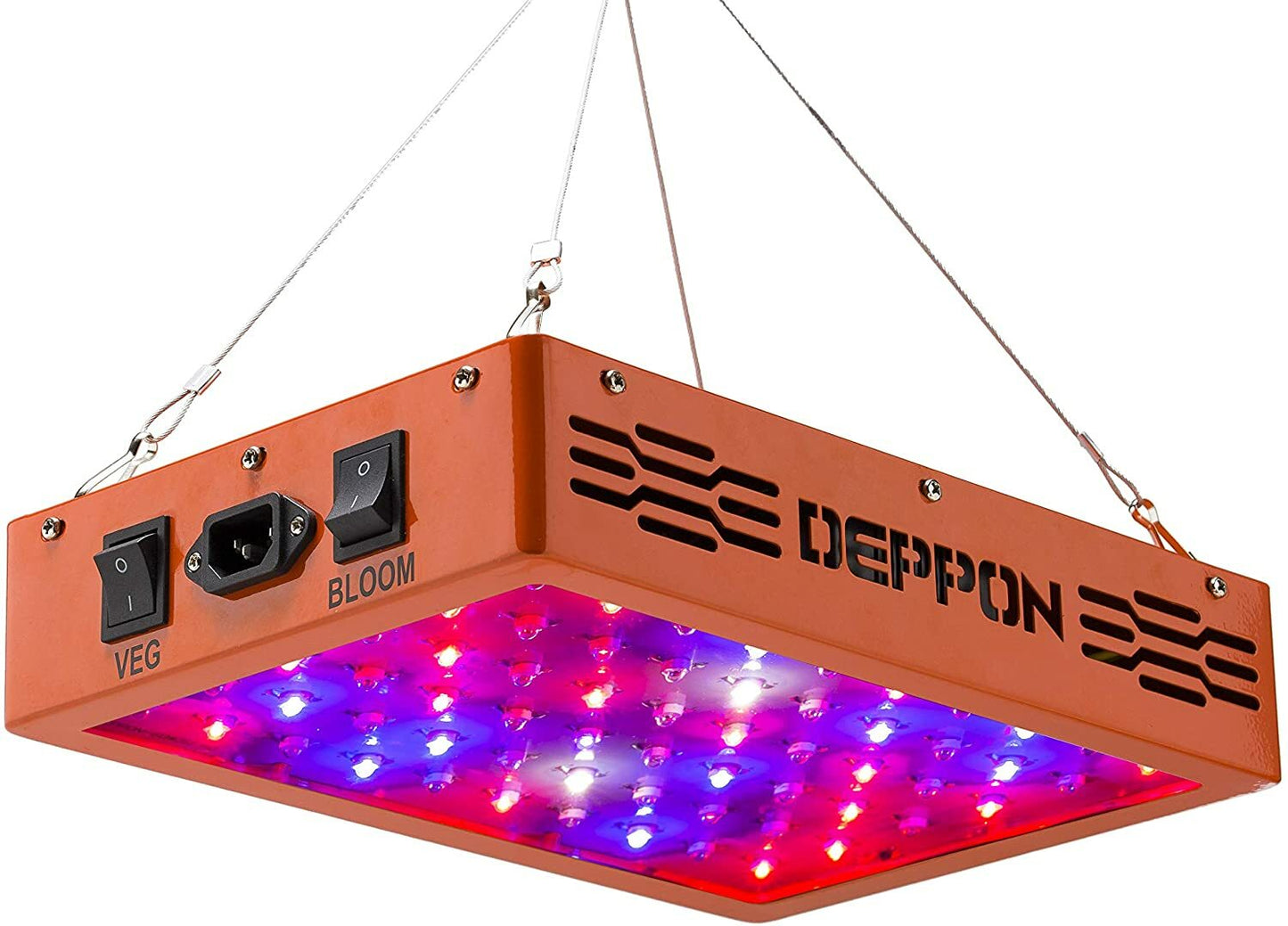 Deppon 600W LED Grow Light Full Spectrum Dual-Chip Grow Lamp