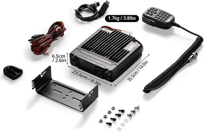 Radioddity DB40-G GMRS Mobile Radio | 40W | Repeater Capable | 199 Channels