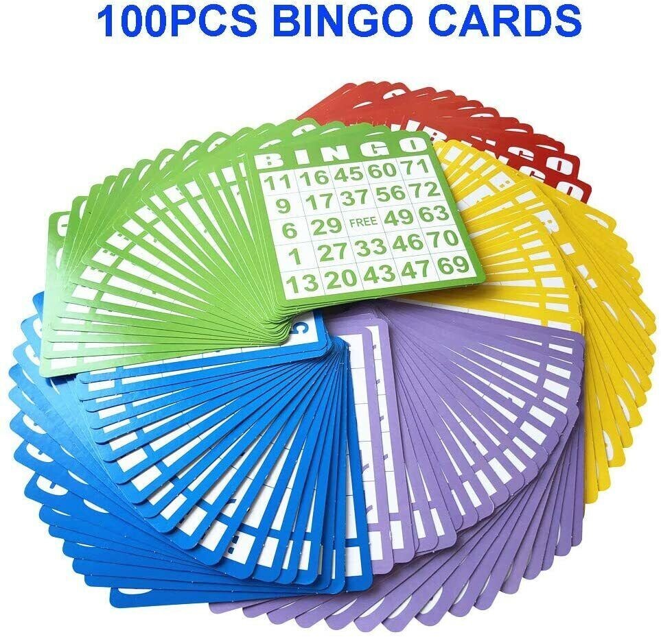 9" Deluxe Bingo Cage Game Set - 9 Inch Metal Cage with Plastic 75 Bingo