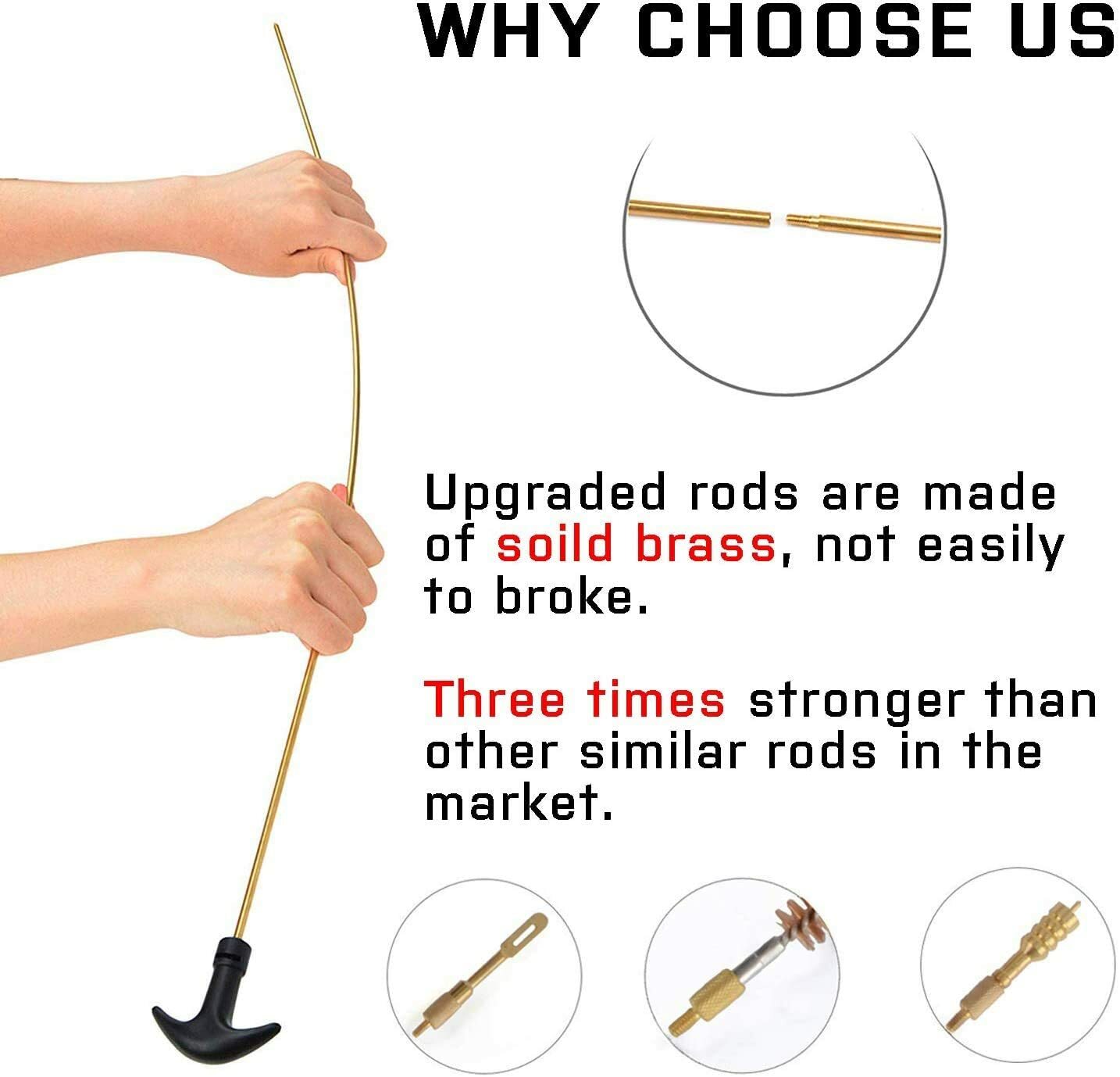 Universal Gun Cleaning Kit Hunting Rifle Pistol Shotgun Cleaning Kit