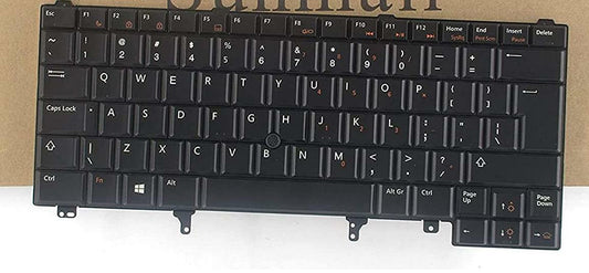 Replacement Keyboard with Backlit Compatible with Dell Latitude E6420 Pointer St