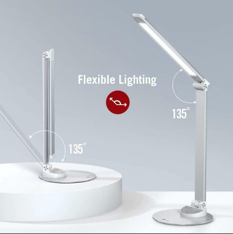Desk Lamp 19 Metal Lamp with USB Charging Port