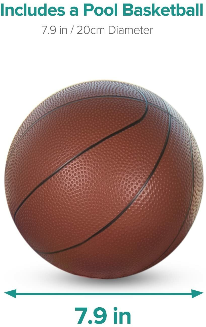 Sable Inflatable Pool Basketball Hoop with one Basketball for Pool and Water