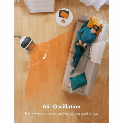 Taotronics TT-HE009 1500W Electric Portable Patio Remote Control space heater