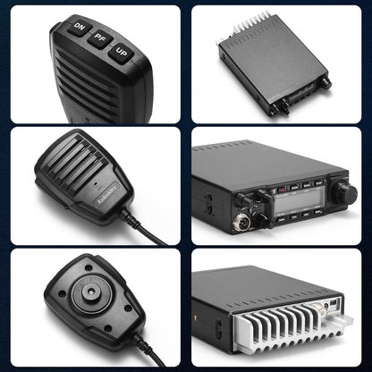 Radioddity QT80 10 Meter Radio 80W High Power Amateur Ham Radio