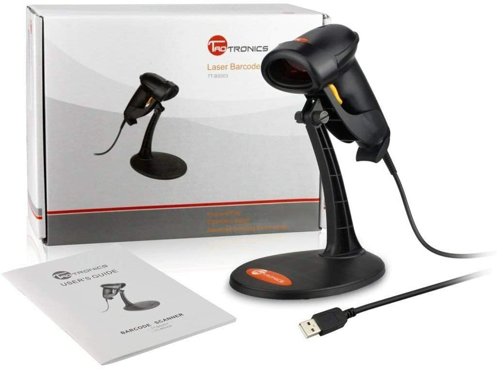 TaoTronics Barcode 433Mhz 32-bit decoder Long-Range Optical Laser wireless