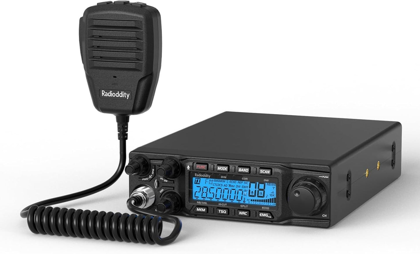 Radioddity QT80 10 Meter Radio 80W High Power Amateur Ham Radio