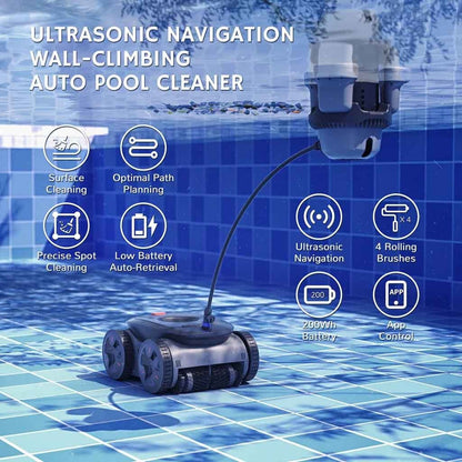 AquaMarvin AM6 Robotic Pool Cleaner