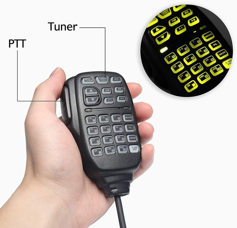 Xiegu G90 HF Radio Transceiver 20W SSB/CW/AM/FM SDR Structure with Built-in Auto