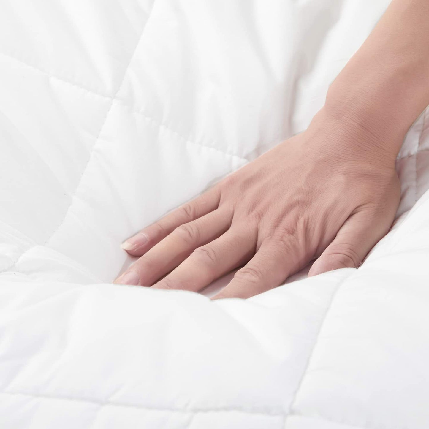 Mattress Pad Cotton Top Pillow Top Mattress Protector Pad Breathable Quilted Fit