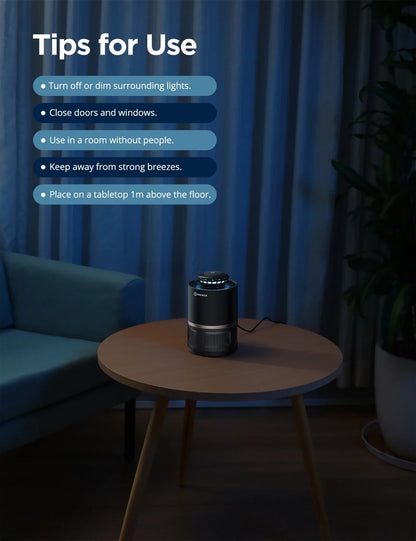 Mosquito Trap Cremax Indoor USB Powered Bug Zapper Fly Killer Electric UV Light