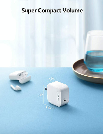 Blitzforce iPhone Charger Macbook Charger 65W 2 in 1 20W Fast Charger