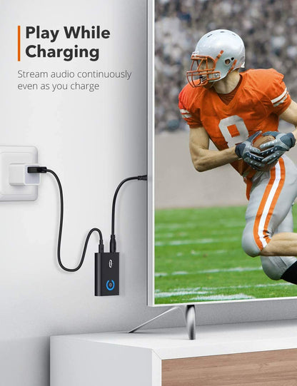 TaoTronics TT-BA07 Bluetooth 5.0 2-in-1 Transmitter and Receiver Wireless...