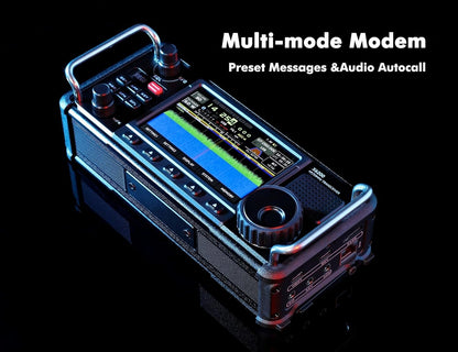 Xiegu X6200 HF Transceiver DRFS HF/50MHz Full Mode WFM/Airband Reception Auto An