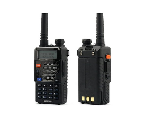BAOFENG UV-5R+ Plus Two Way Radio Long Range Rechargeable Qualette Series