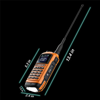 Radioddity GS-5B Dual Band Ham Radio Handheld, Long Range Two Way Radio with BT