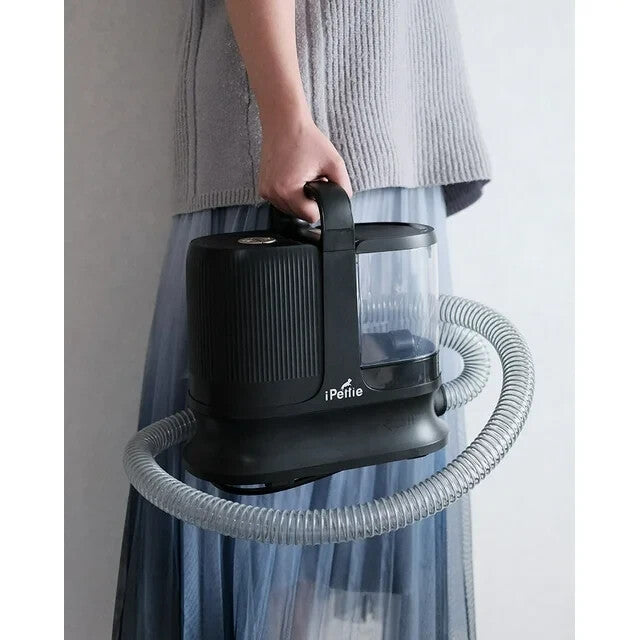 6-in-1 Pet Grooming & Shedding Dog Vacuum Kit Rechargeable Hair Clipper Slicke