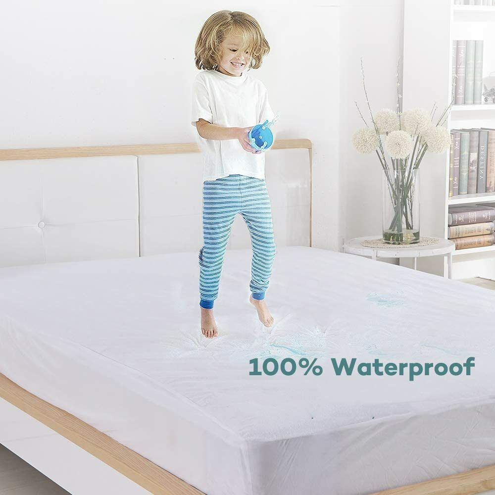 Sable Mattress Protector 100% Waterproof Hypoallergenic FDA Queen Dust Mite Prot