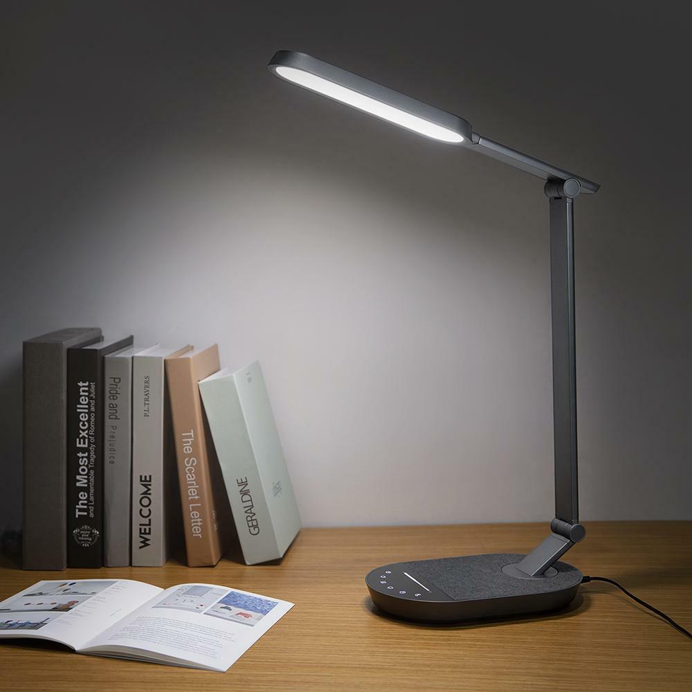 TaoTronics TT-DL56 Stylish Metal LED Desk Lamp Office Light Philips EnabLED Lice