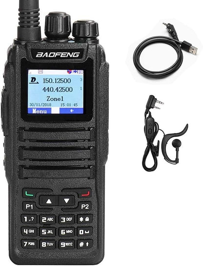 Baofeng Dm-1701 Dual Band VHF/UHF 3 000 Channels Digital Mobile Radio