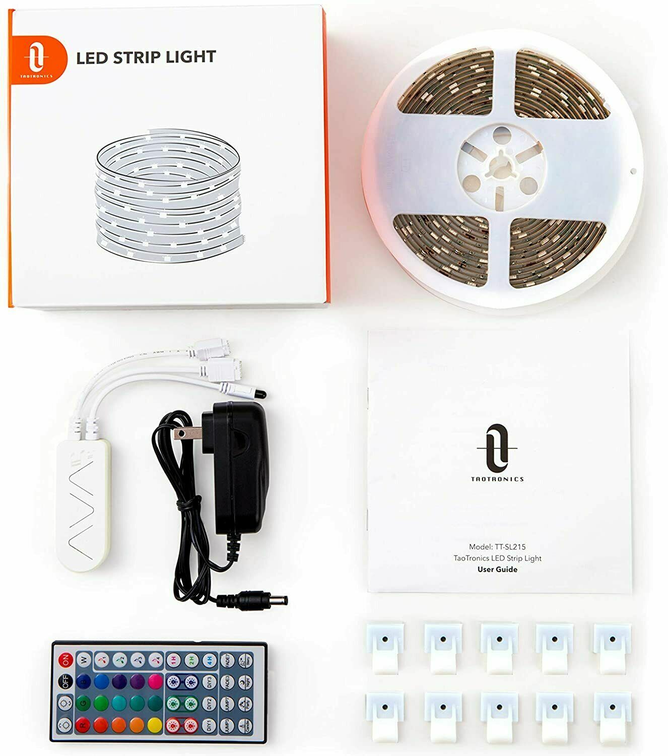 TAOTronics Led Strip Lights Works with Alexa 32.8FT Waterproof Smart WiFi Music