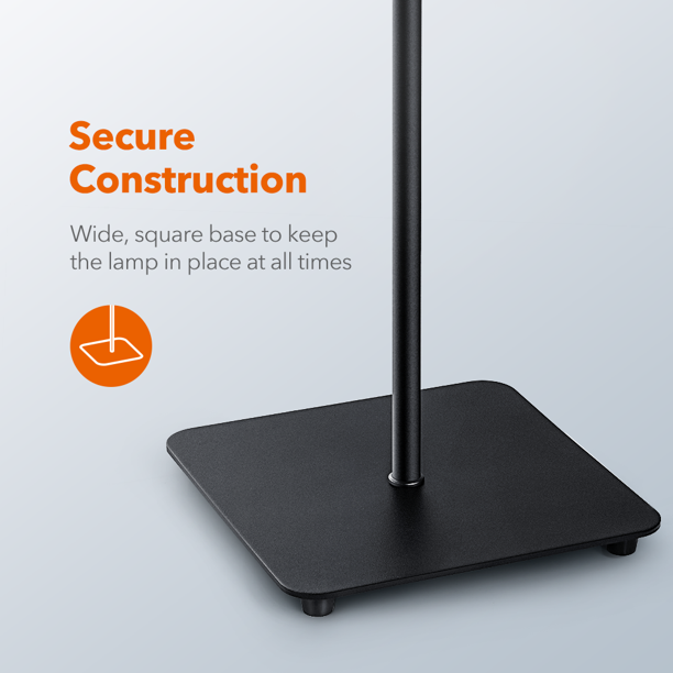 TaoTronics TT-DL072 LED Floor Lamp Modern Standing Brightness Levels & 4 Shades