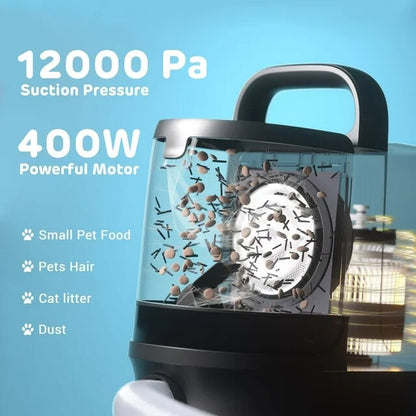 6-in-1 Pet Grooming & Shedding Dog Vacuum Kit Rechargeable Hair Clipper Slicke