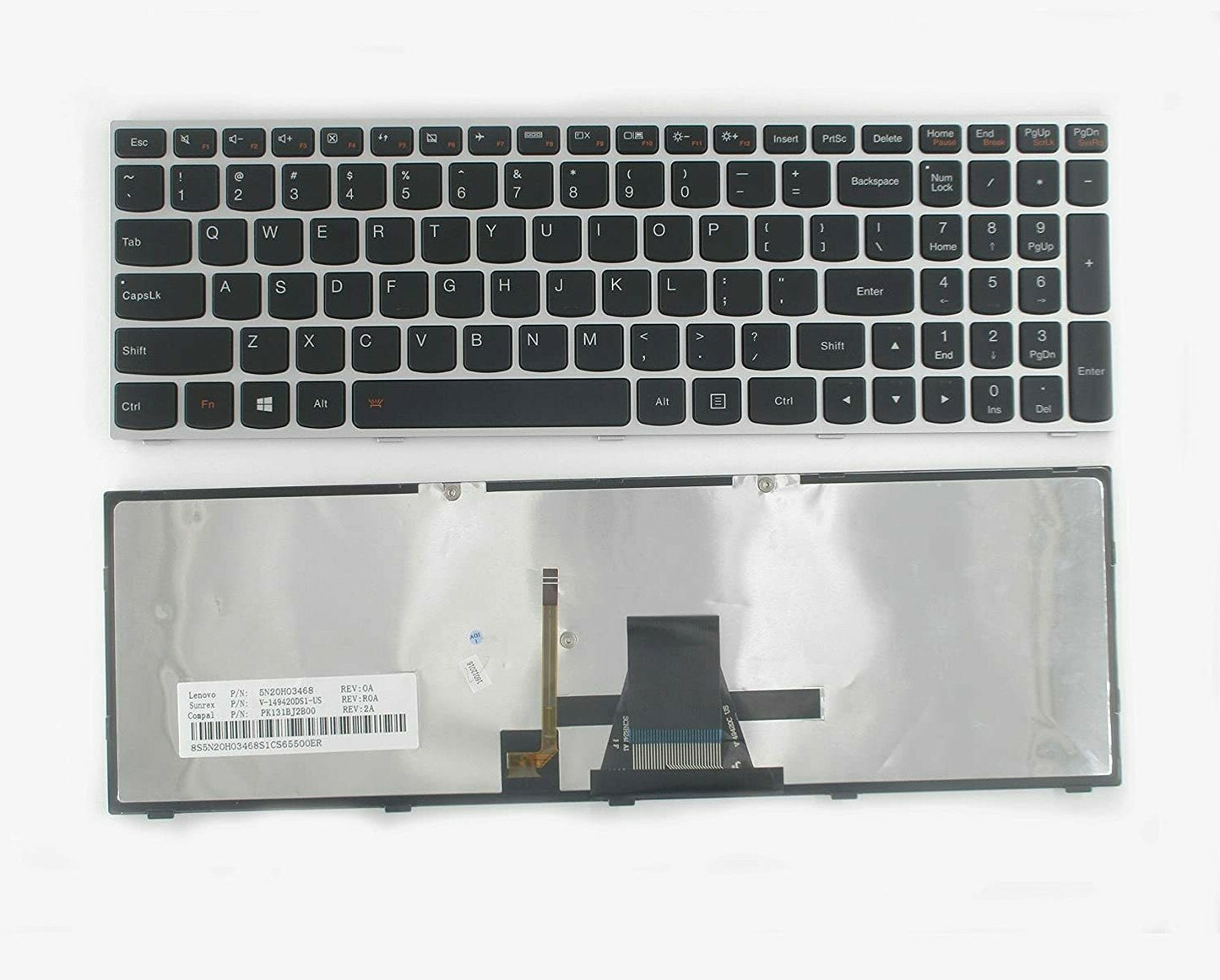 Lenovo B50-30 G50-30 G50-45 G50-70 G50-80 Z50-70 Laptop Keyboard Backlight