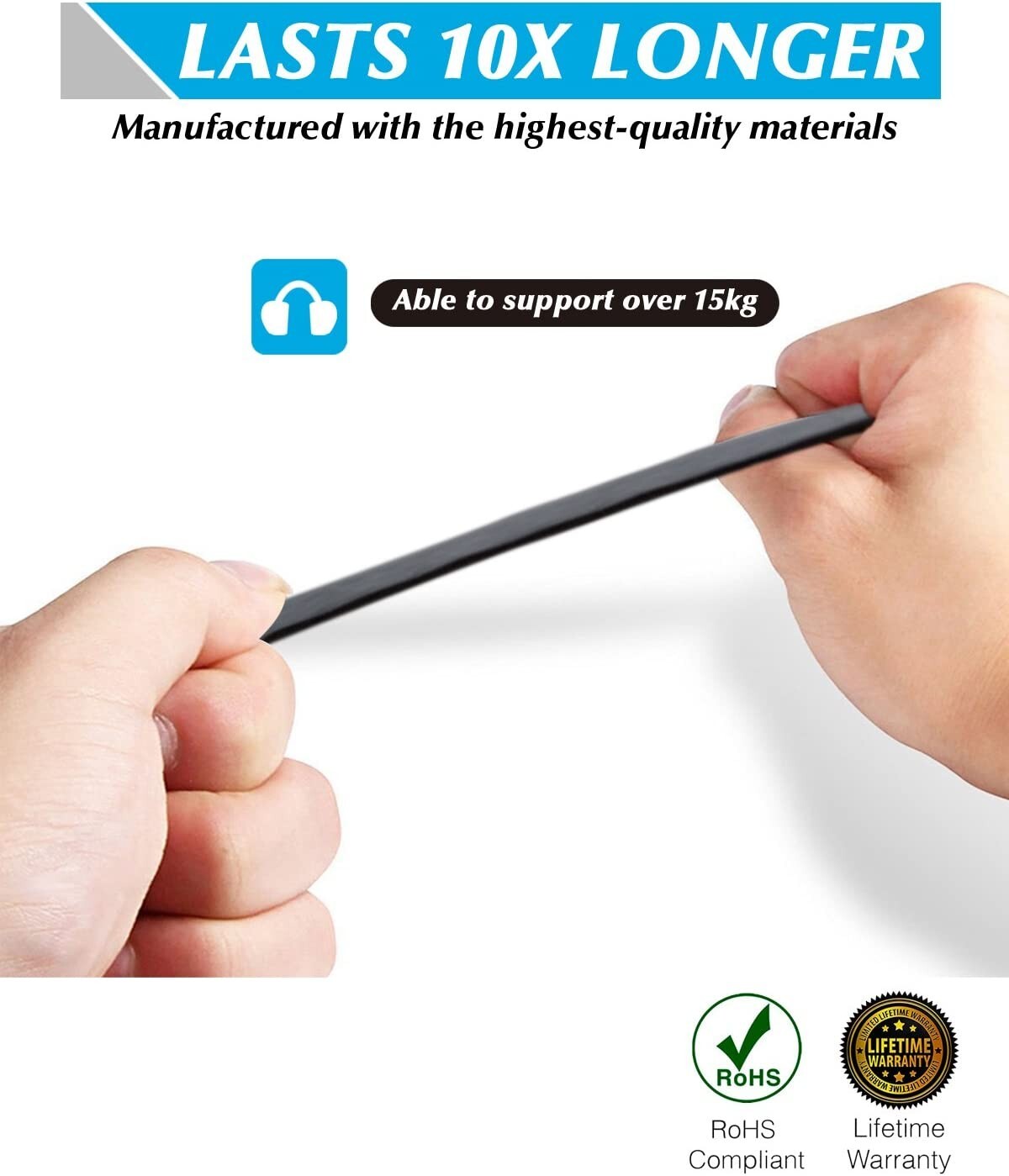 Cat7 Ethernet Cable 50 Ft Network Cable High Speed Flat Internet Cord