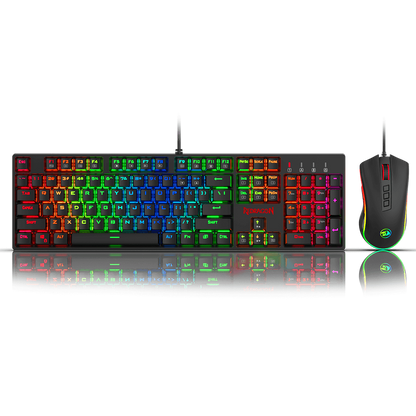 Redragon K582RGB-BA Mechanical Gaming Keyboard and Mouse Combo