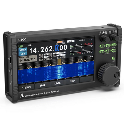 Xiegu GSOC Remote Controller Touch Screen Spectrum & Waterfall Display